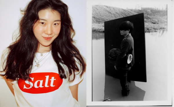 ▲소금, 드레스(사진 제공=AOMG)