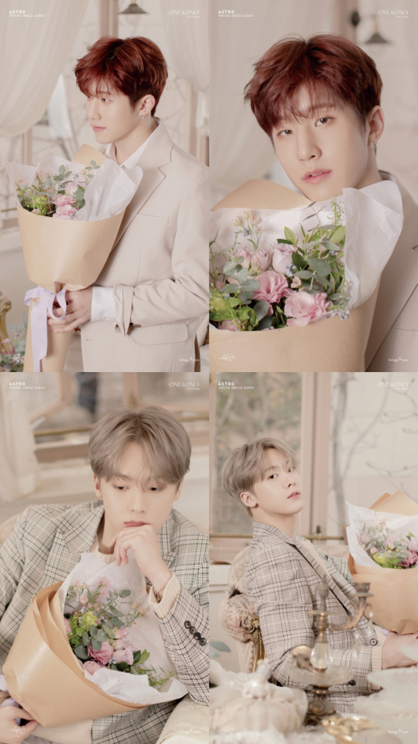 ▲아스트로(ASTRO) 진진, 윤산하(사진제공=판타지오)