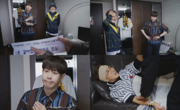 ▲'마포멋쟁이' 송민호, 피오(사진제공=tvN)