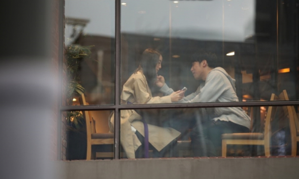 ▲'부러우면 지는거다' 혜림-신민철(사진제공=MBC)