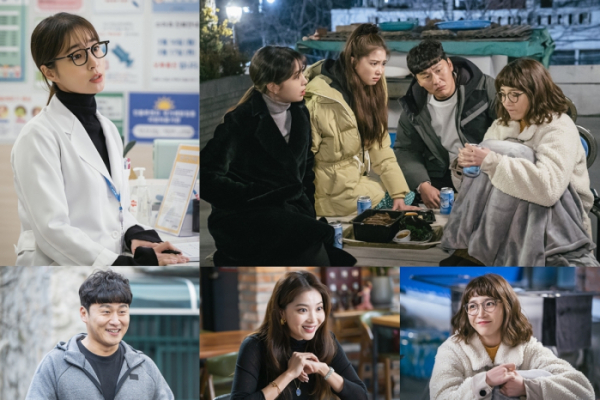 ▲‘한 번 다녀왔습니다' 이민정, 오대환, 오윤아, 이초희(사진제공=스튜디오드래곤, 본팩토리)