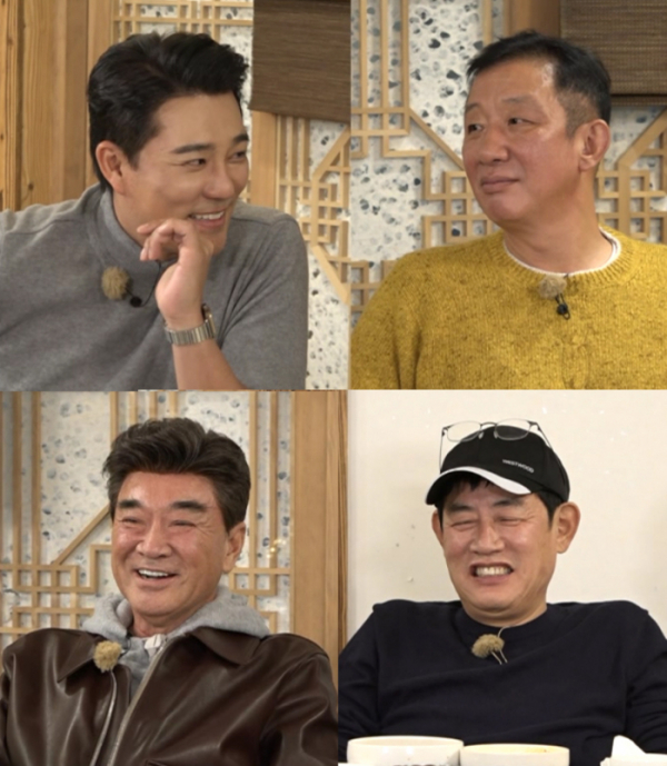 ▲'도시어부2' 이태곤, 허재, 이덕화, 이경규(사진제공=채널A)