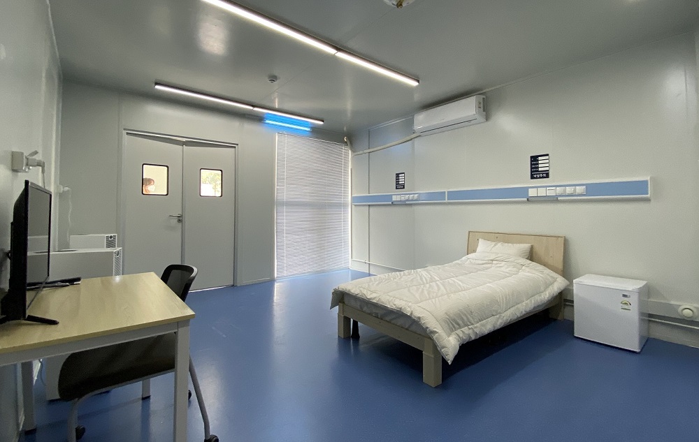 ▲모듈형 음압병동 (서울대병원)