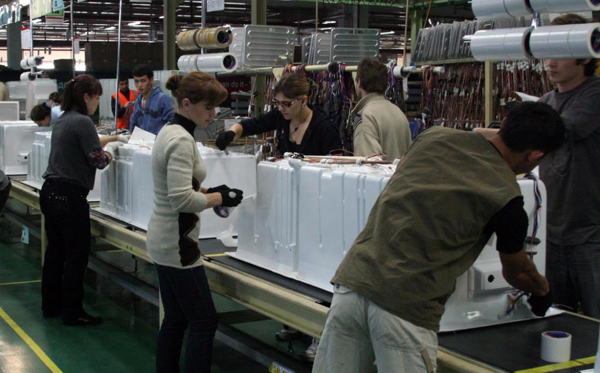 ▲LG전자의 러시아 루자 가전 공장 (연합뉴스)