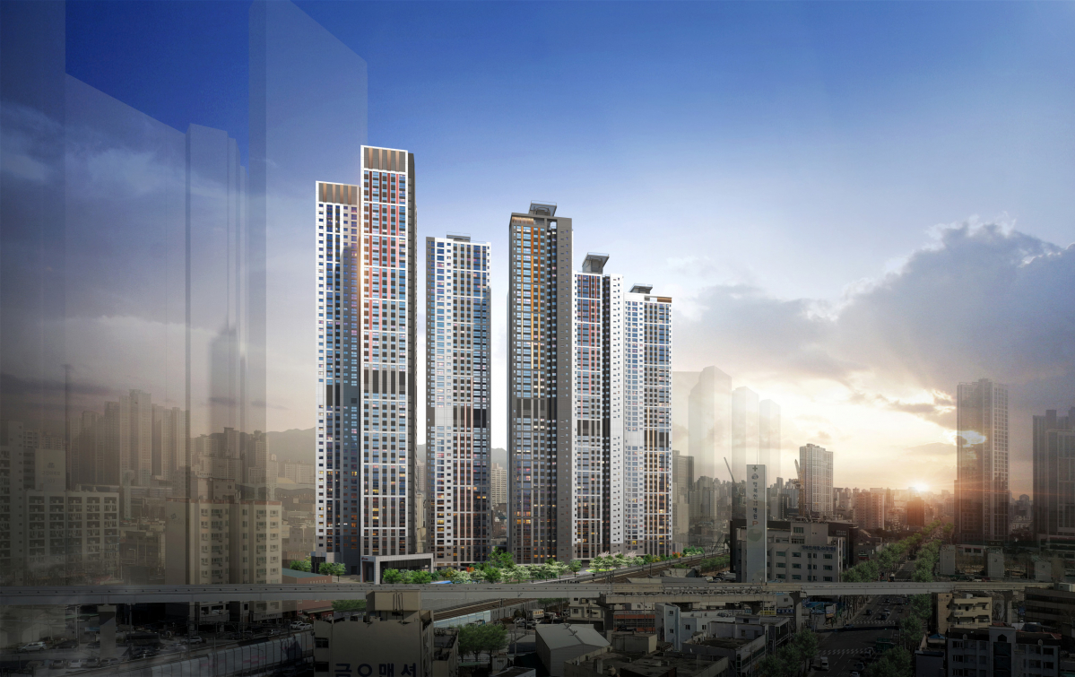 ▲힐스테이트 대구역 오페라 투시도