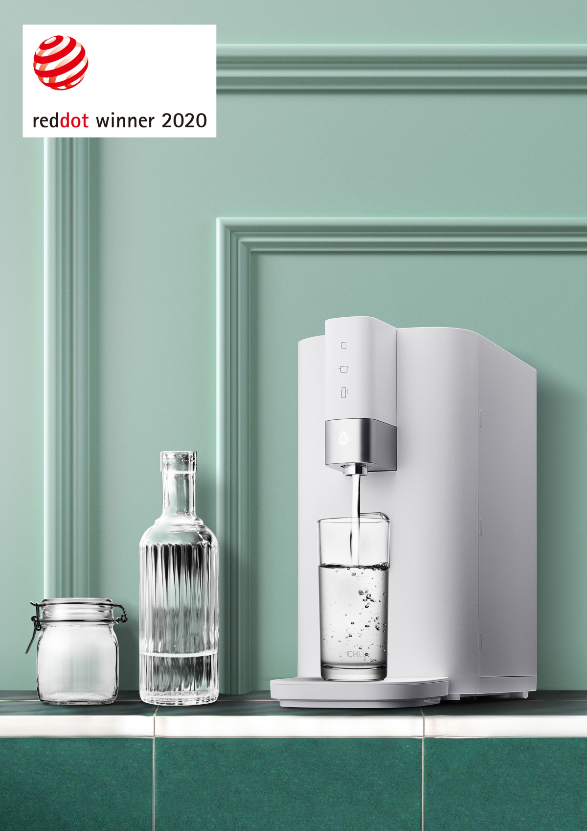 ▲청호나이스 이과수 정수기 타이디의 모습. (사진제공=청호나이스)