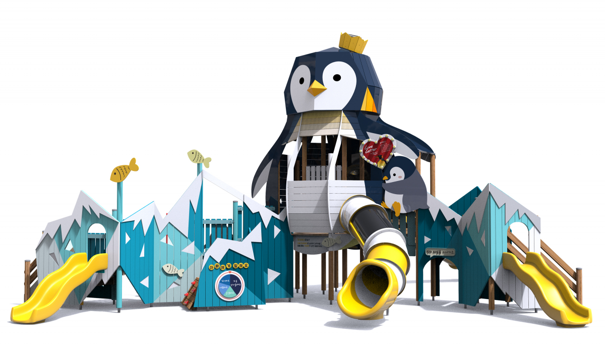 ▲SK건설이 설계한 '지구를 지키는 행복한 놀이터’ 예시. (자료 제공=SK건설)