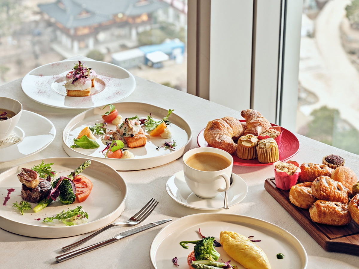 ▲치얼유업 패키지 스카이 조식 이미지 (인터컨티넨탈)