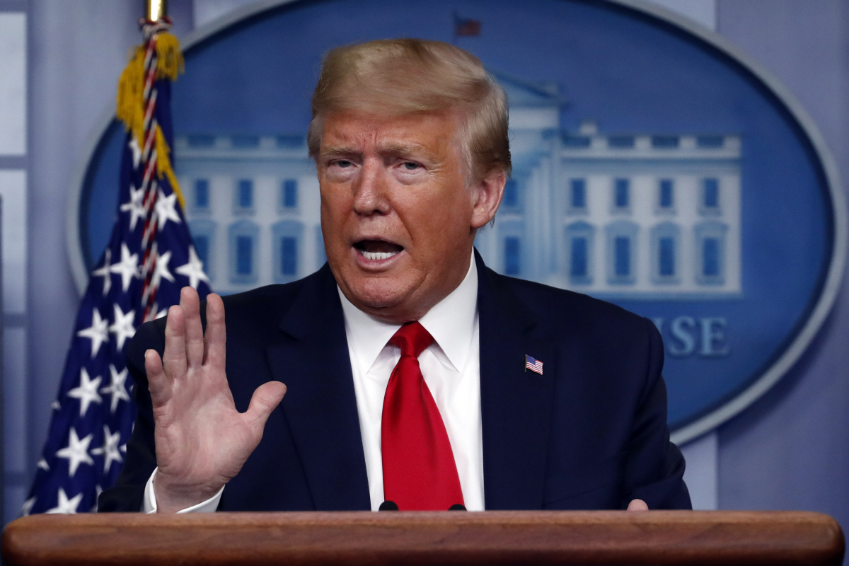 ▲도널드 트럼프 미국 대통령. 워싱턴/AP연합뉴스 
