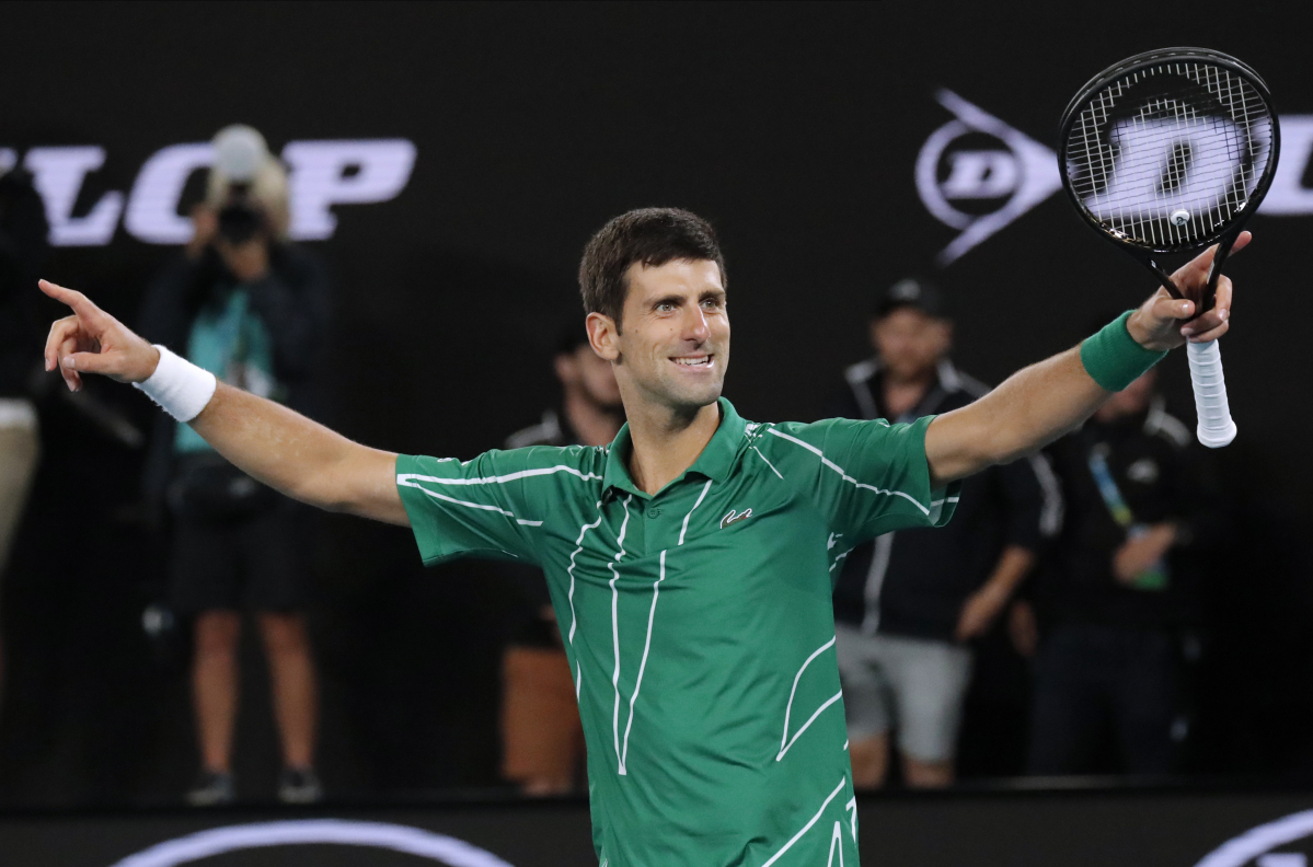 ▲노박 조코비치. (AP/뉴시스)