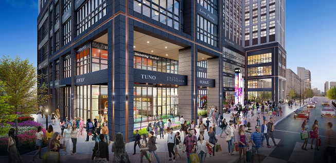 ▲현대건설이 서울 동대문구 청량리동에서 공급하는 ‘힐스테이트 청량리역’ 단지 내 상업시설인 '힐스에비뉴 청량리역' 조감도. (사진=리얼투데이)