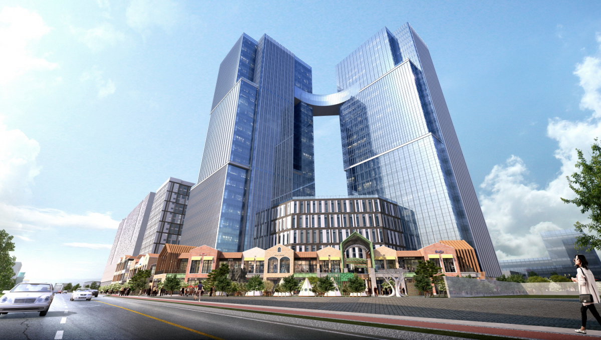 ▲현대테라타워CMC 부감도