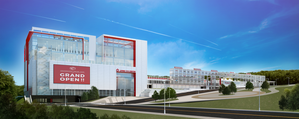 ▲한샘 디자인파크 기흥점이 입점하는 리빙파워센터 조감도.  (사진제공=한샘)