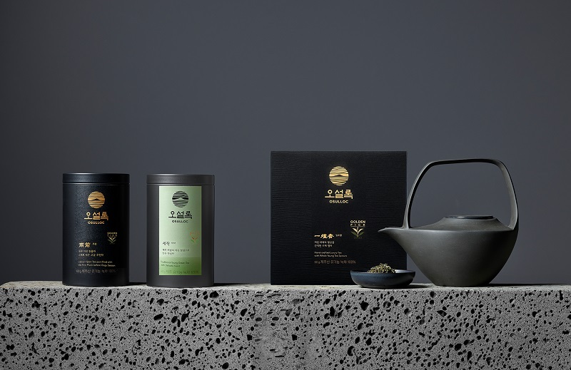 ▲오설록 '골든픽' 2020 햇차 3종 (사진제공=아모레퍼시픽그룹)