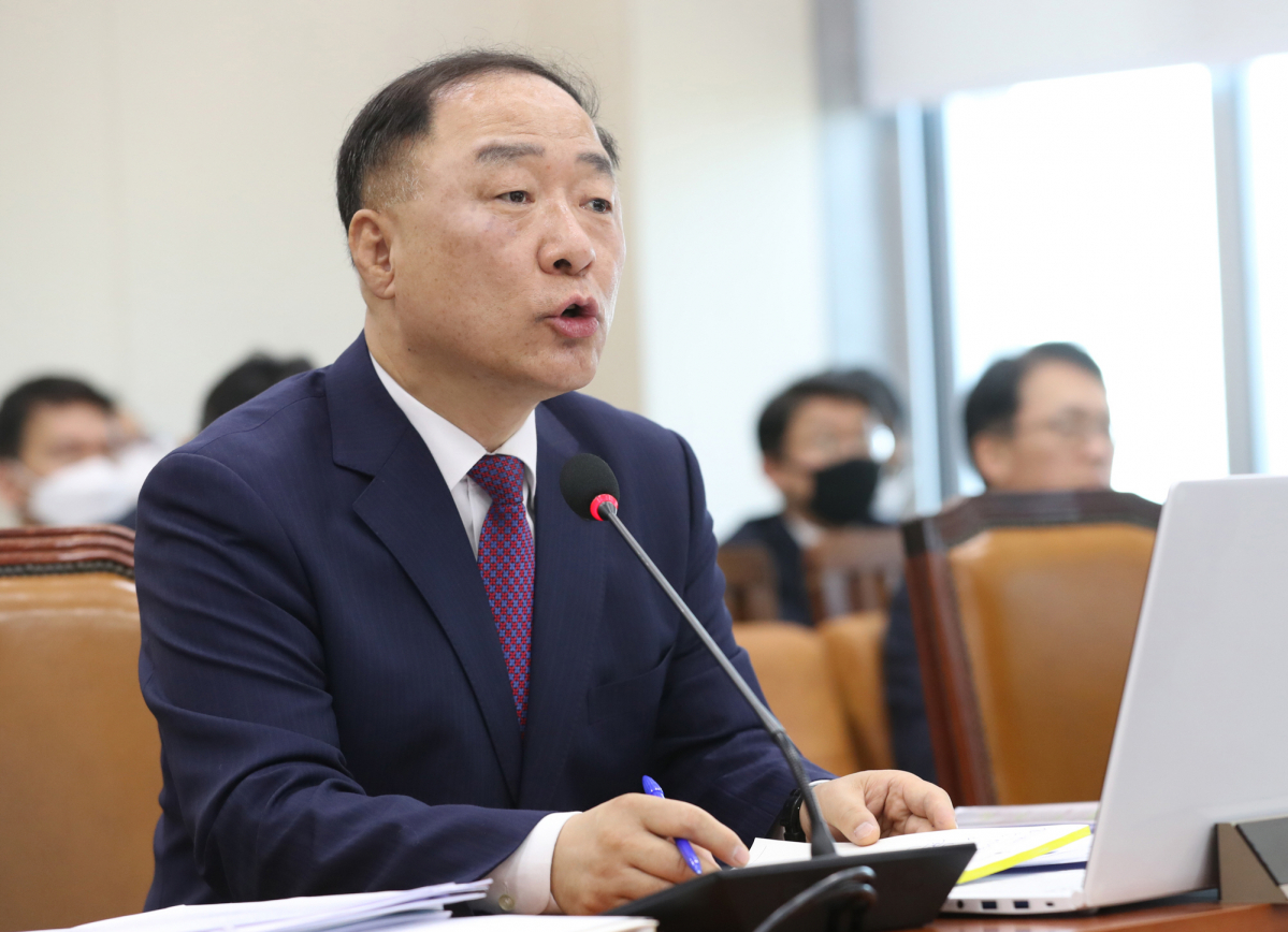 ▲홍남기 경제부총리 겸 기획재정부 (연합뉴스)