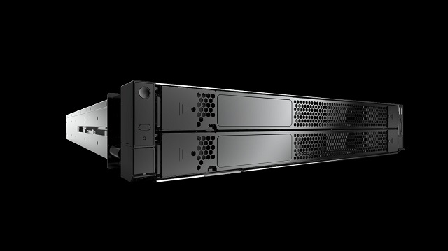 ▲화웨이 차세대 퓨전서버 프로 2298 V5 스토리지 서버 (화웨이 제공)