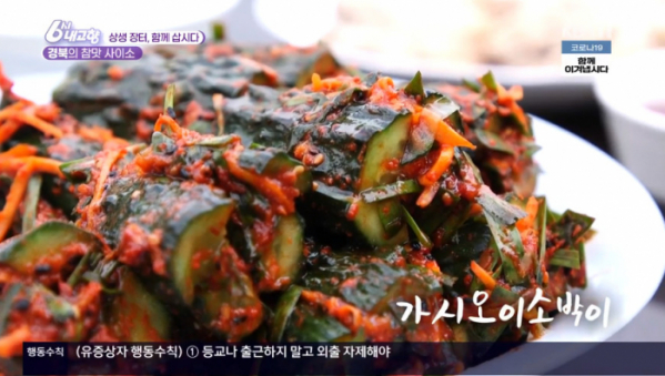 ▲6시내고향 상생장터 경북 군위 가시오이(사진=KBS1 '6시 내고향' 방송화면 캡처)