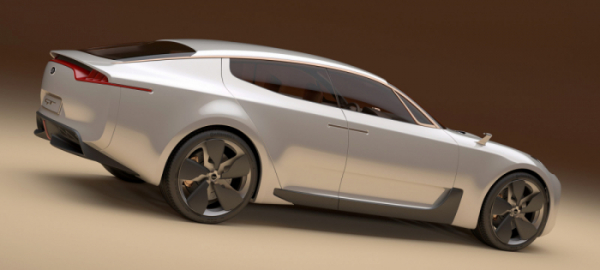 ▲기아차도 2011년 기아 GT 콘셉트를 내놨다. 디자인담당 피터 슈라이어의 영감에서 시작한 모델이다. 역시 4도어 쿠페 콘셉트가 밑그림이다. 이 차는 훗날 '스팅어'가 된다.  (사진제공=기아차)