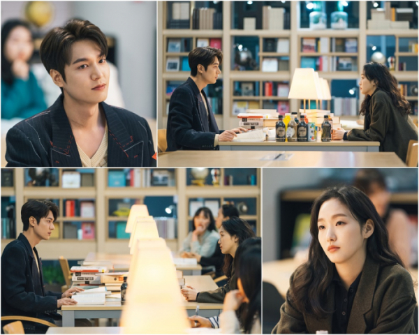 ▲'더 킹' 이민호, 김고은(사진제공=화앤담픽쳐스)