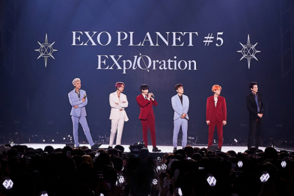 ▲ ‘EXO PLANET #5-EXplOration -’(사진제공=에스엠엔터테인먼트)