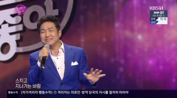 ▲'노래가 좋아' 김범룡(사진제공=KBS1)