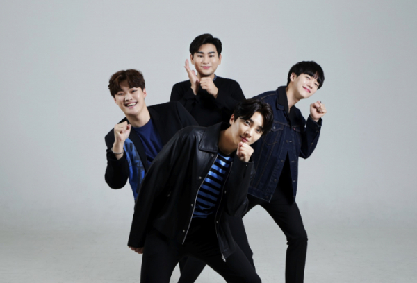 ▲강태관, 김경민, 이대원, 황윤성(사진제공=withHC(위드에이치씨))