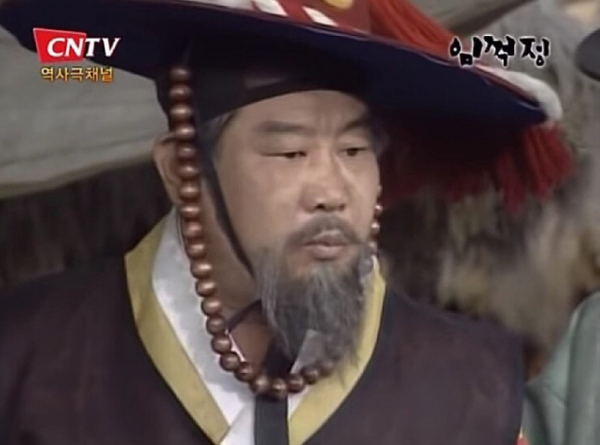 ▲'임꺽정' 출연 당시 배우 윤석오(방송화면 캡처)