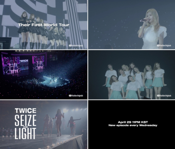 ▲'트와이스' 유튜브 오리지널 오피셜 트레일러(사진제공=JYP엔터테인먼트)