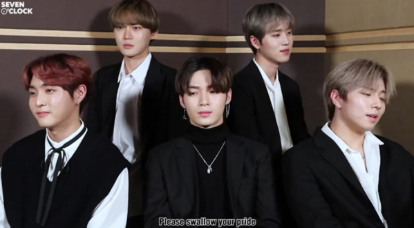 (사진제공=세븐어클락 ‘Lean on me’ 커버 영상 캡처)