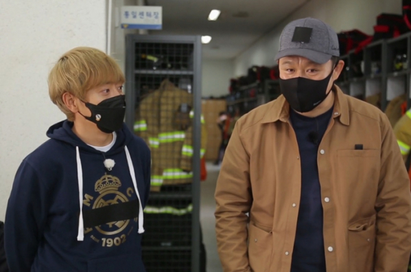 ▲'지구방위대' 김구라, 김형준(사진제공=MBN)