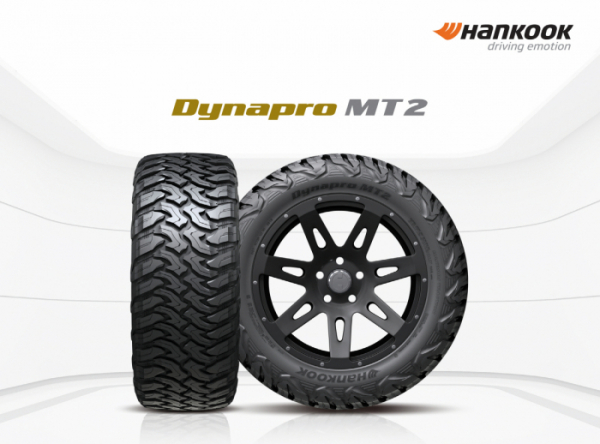 ▲한국타이어앤테크놀로지가 오프로드 전용 MT(Mud Terrain) 타이어 신제품 ‘다이나프로 MT2(Dynapro MT2)’를 출시했다.  (사진제공=한국타이어)
