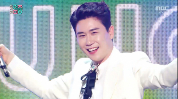 ▲'음악중심' 영탁(사진제공=MBC)