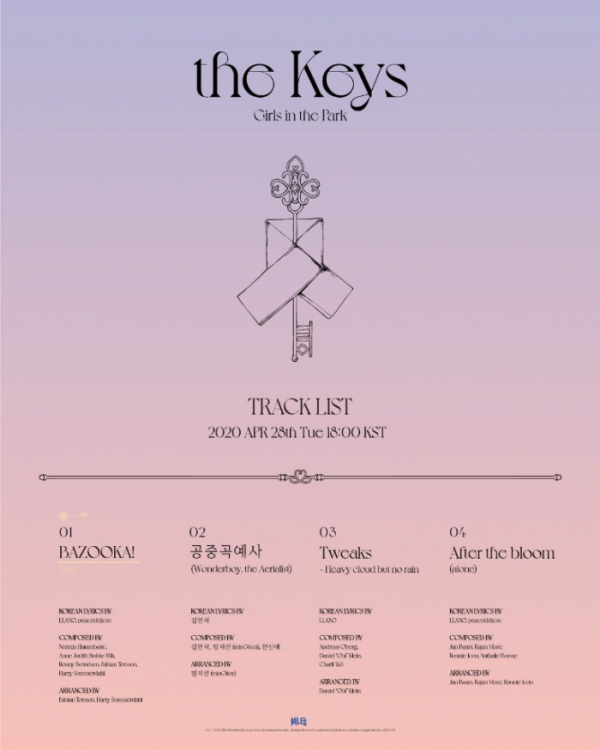 ▲트랙리스트(사진 = 마일즈(MILES) 제공)