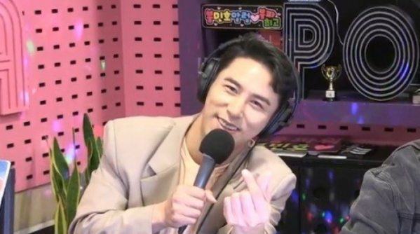 ▲'붐붐파워' 장민호(SBS파워FM 보이는 라디오)