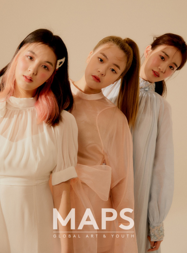 ▲'우아' 루시, 송이, 우연(사진제공=맵스)