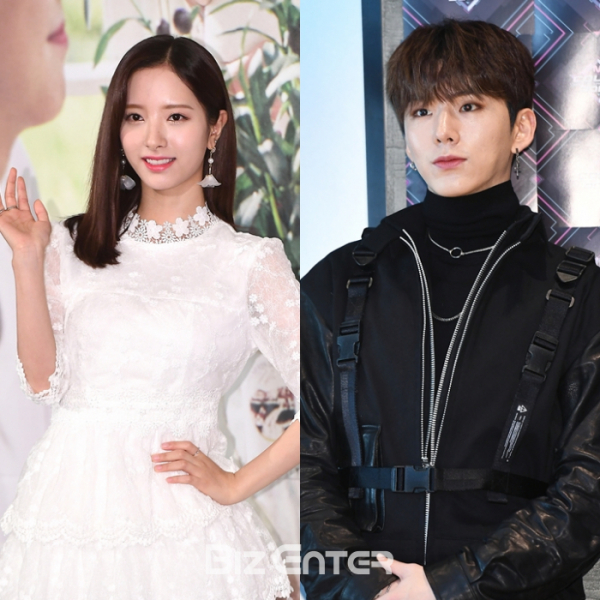 ▲우주소녀 보나, 몬스타엑스 기현(비즈엔터DB)