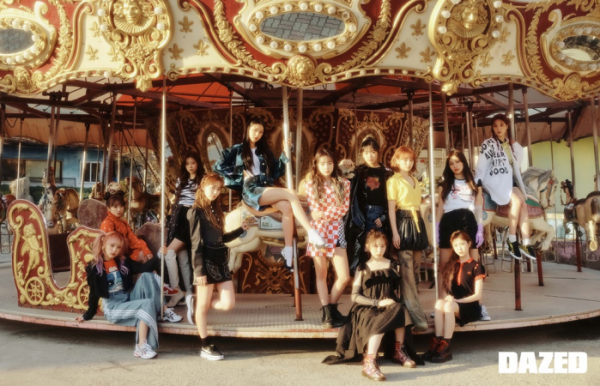 ▲아이즈원(사진 = 매거진 ‘데이즈드’ 제공)