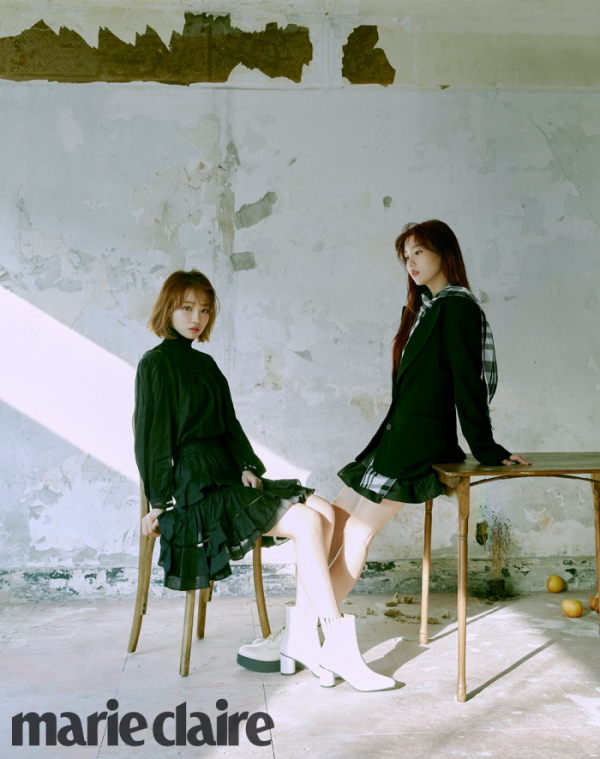 ▲아이즈원(사진제공=‘마리끌레르’)