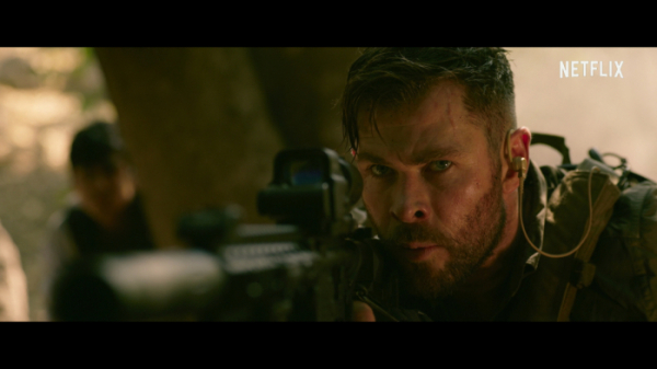 ▲'익스트랙션' 크리스 햄스워스(사진제공=넷플릭스)