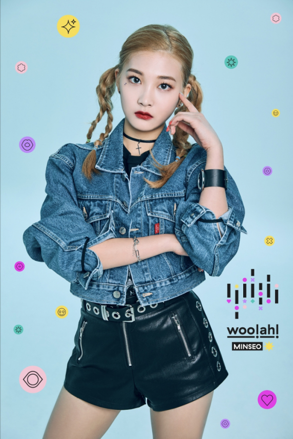 ▲woo!ah!(우아!) 민서(사진제공=엔브이(NV)엔터테인먼트)