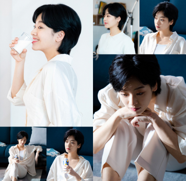 ▲이주영 광고 비하인드 컷(사진제공=에이스팩토리)