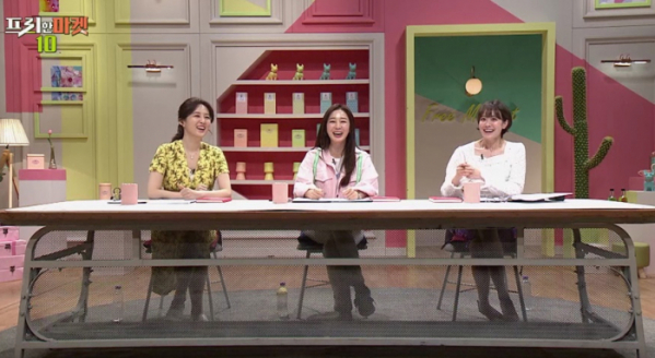 ▲'프리한마켓10' 김소영, 김경화, 문지애(사진제공=Olive)