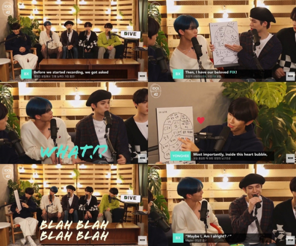 ▲CIX(사진 = 유튜브 'IDOL42:아이돌들의 사소한 이야기' )