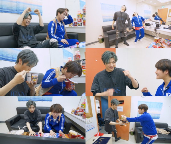 ▲‘올더케이팝(ALL THE K-POP)’ 강다니엘X땡지(사진제공=MBC플러스 유튜브 채널)