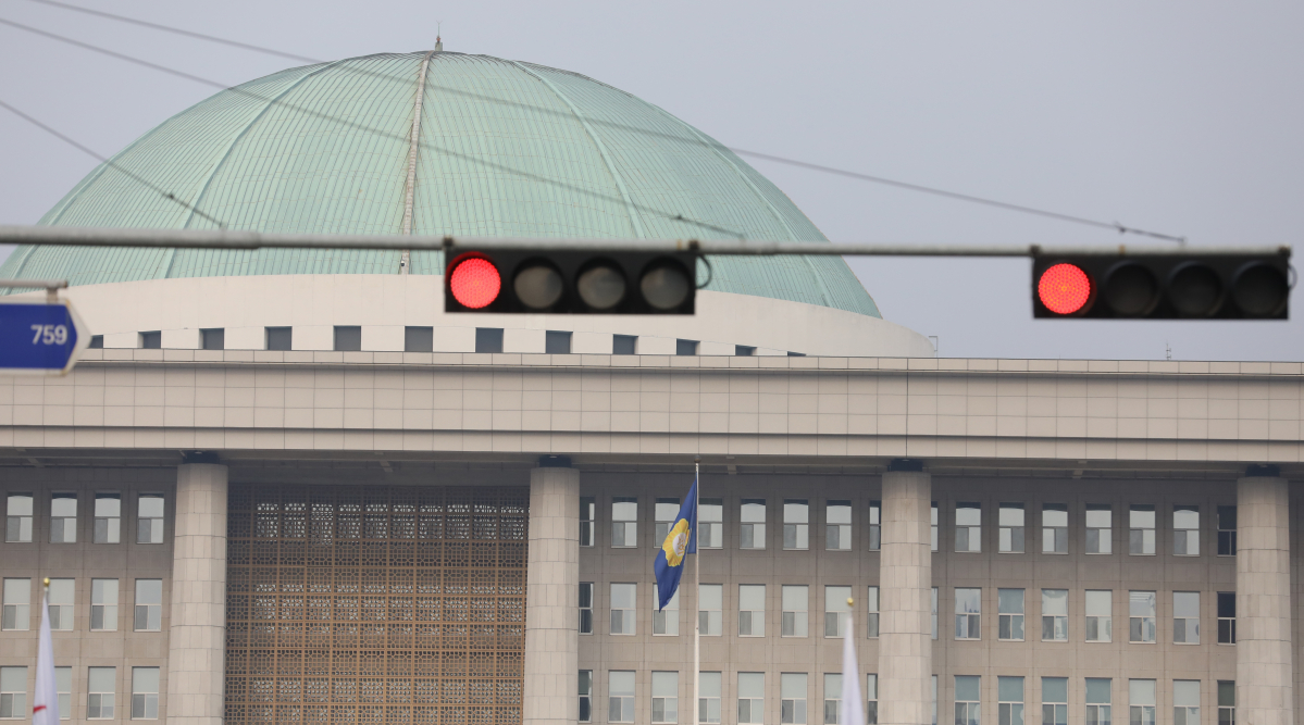 ▲여의도 국회의사당 전경 (뉴시스)