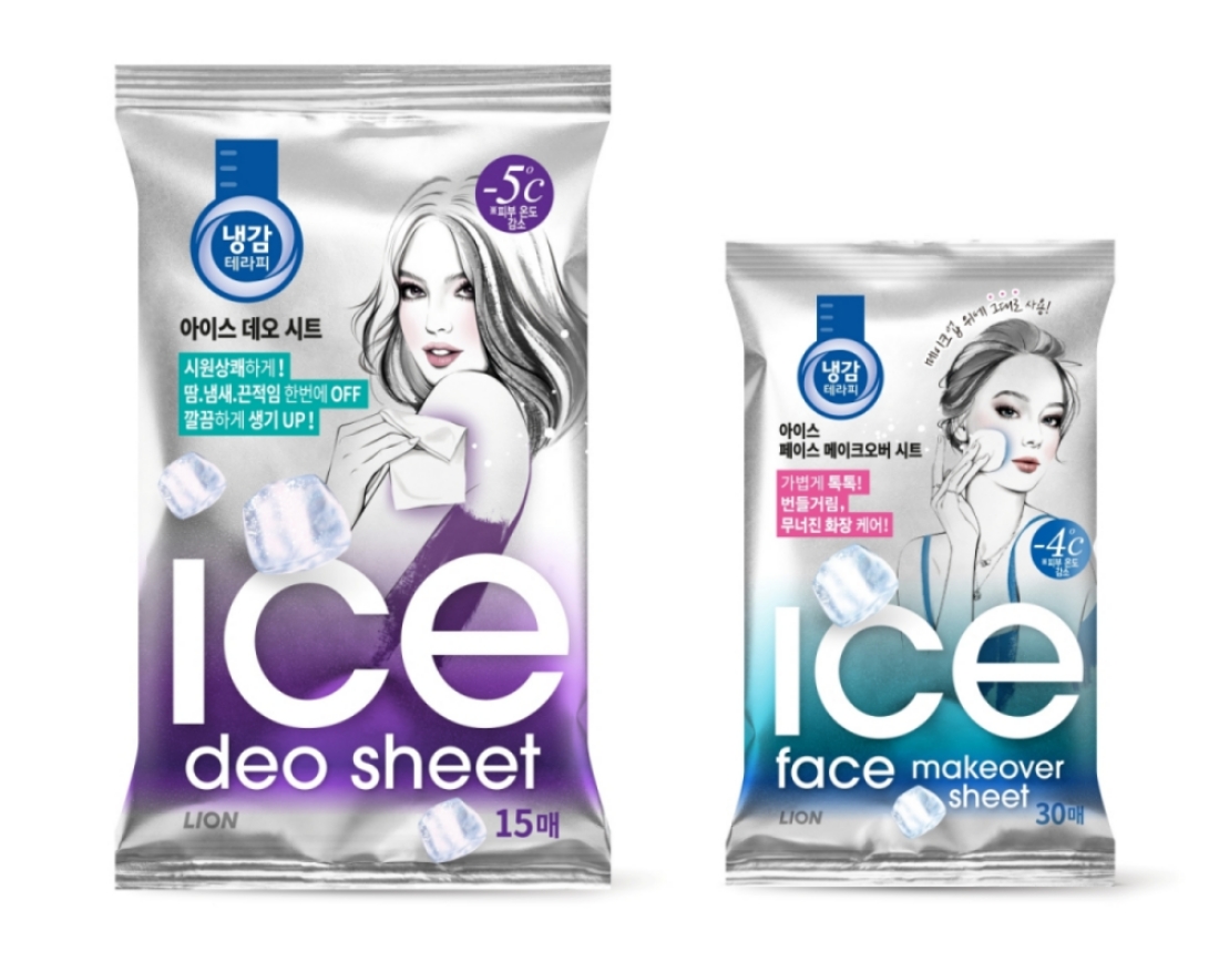 ▲냉감테라피 쿨링시트 2종 (사진제공=라이온코리아)