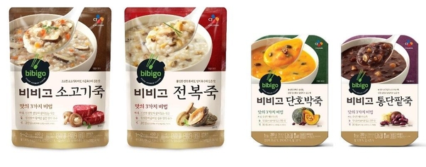 ▲CJ제일제당 '비비고 죽' (CJ제일제당)
