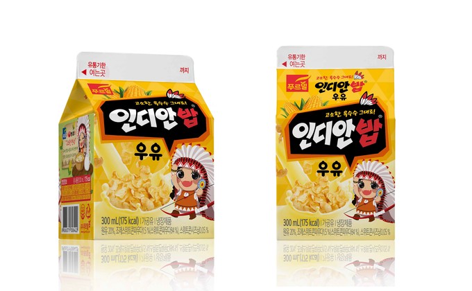 ▲푸르밀 '인디안밥 우유' (푸르밀)