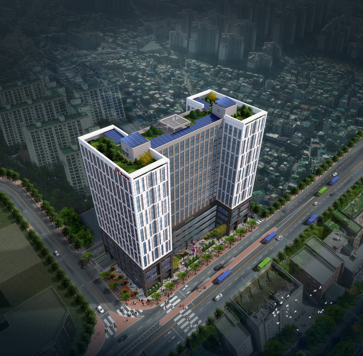 ▲서울 동대문구 청량리동 '힐스테이트 청량리역' 조감도. (자료 제공=리얼투데이)