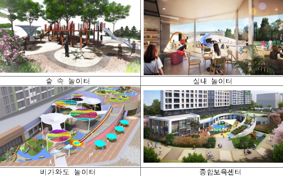 ▲신혼희망타운 육아특화시설 이미지. (국토교통부)